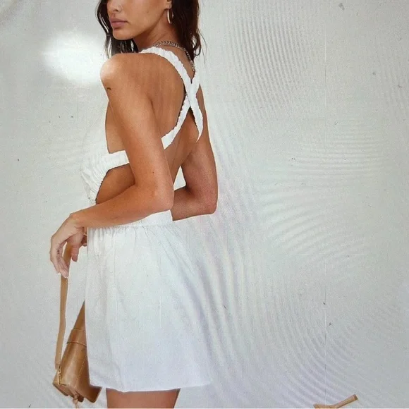 Princess Polly | Dresses | Princess Polly Charlie Cross Back Mini Dress |  Poshmark